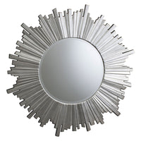 Gallery Interiors Round Herzfeld Mirror