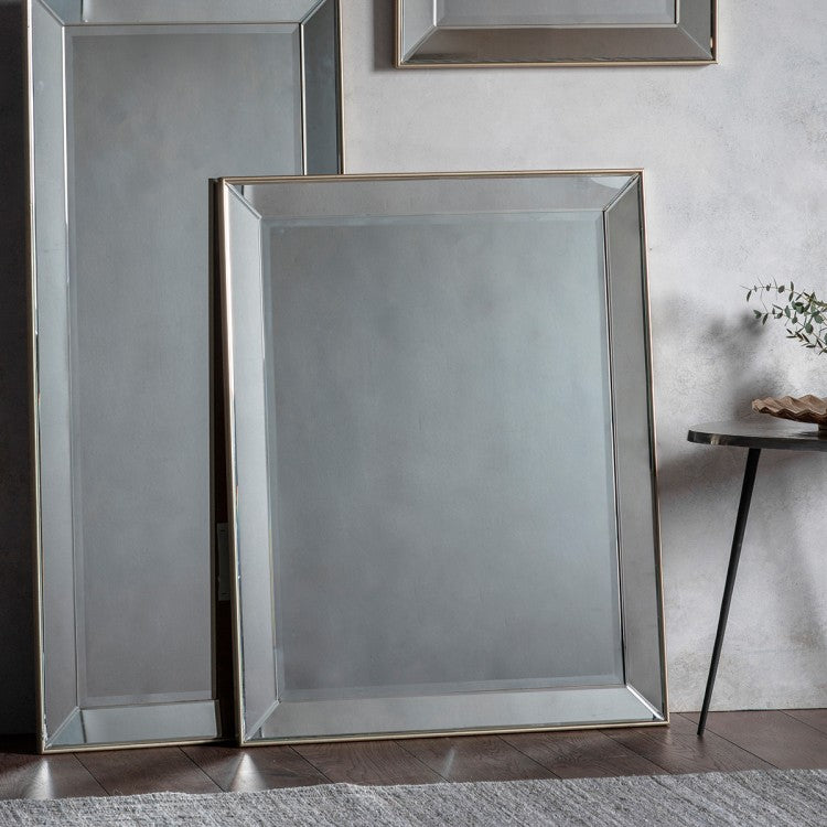 Baskin Large Mirror - Chrome GalleryDirect 3