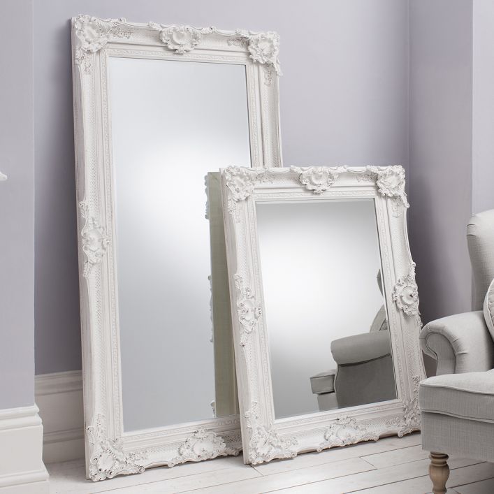 Gallery Interiors Stretton Leaner Mirror in Cream