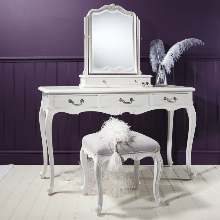 Gallery Chic Dressing Table in Off White-GalleryDirect-Olivia's