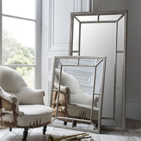 Gallery Interiors Lawson Wall Mirror in Silver