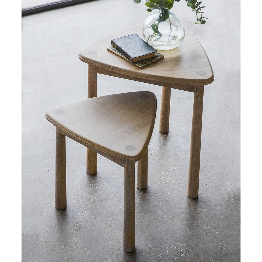 Hudson Living Wycombe Nest Of 2 Tables-GalleryDirect-Olivia's