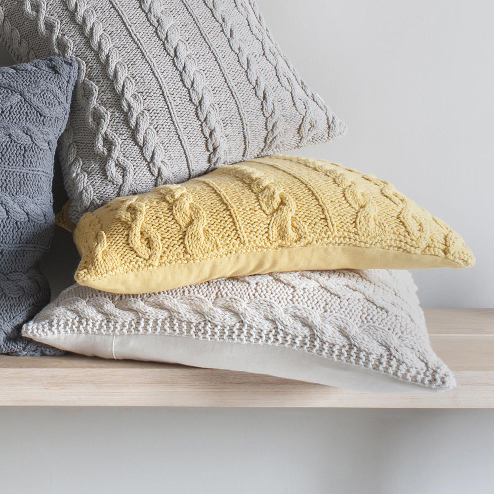  GalleryDirect-Gallery Interiors Walton Cable Knit Cushion- 181 