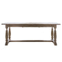 Gallery Interiors Mustique 8-10 Seater Extending Dining Table