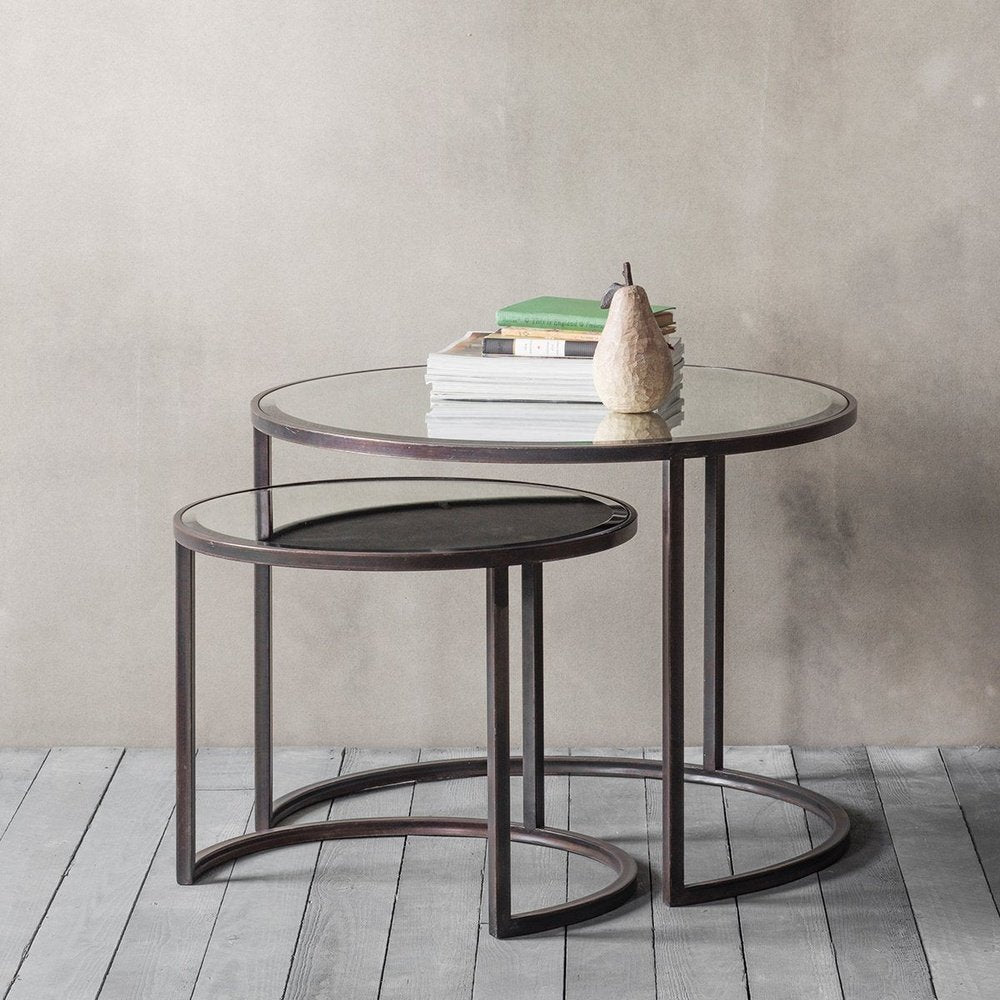 Hudson Living Argyle Coffee Table Nest of 2-GalleryDirect-Olivia's 