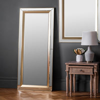 Gallery Interiors Phantom Leaner Mirror