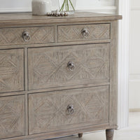 Gallery Interiors Mustique 7 Drawer Chest