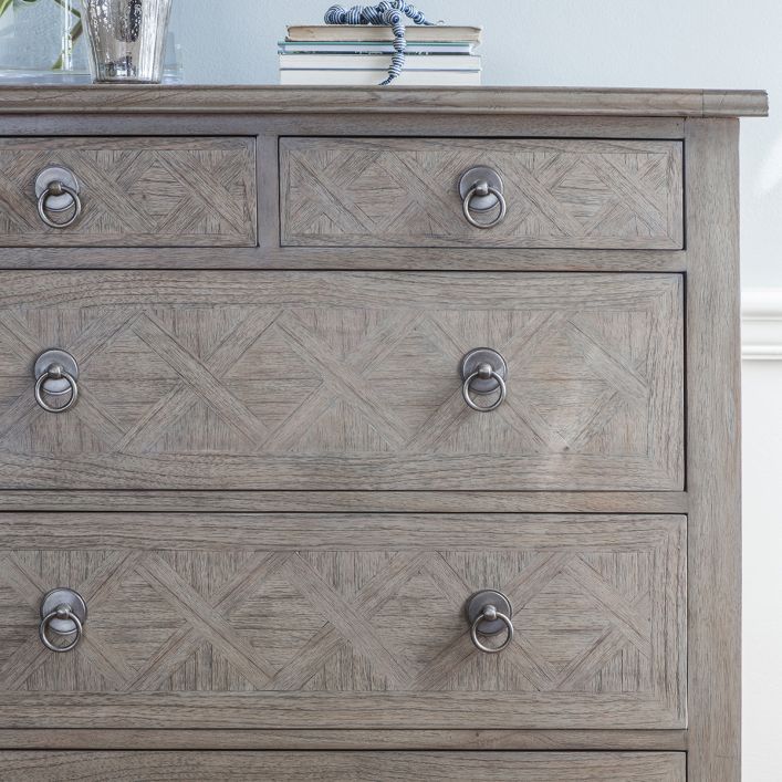  GalleryDS-Gallery Interiors Mustique 5 Drawer Chest-Natural 613 