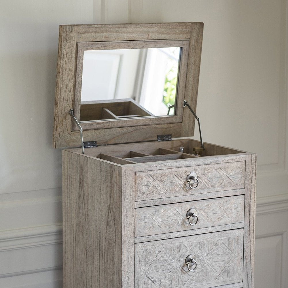 Gallery Mustique 5 Drawer Lingerie Chest-GalleryDirect-Olivia's