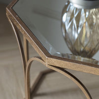 Gallery Interiors Canterbury Coffee Table in Antique Gold