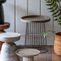 Gallery Interiors Menzies Boho Side Table