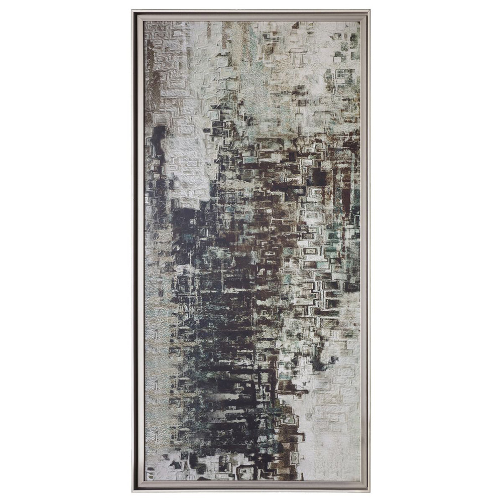 Gallery Interiors Vapour Abstract Framed Art Olivia's