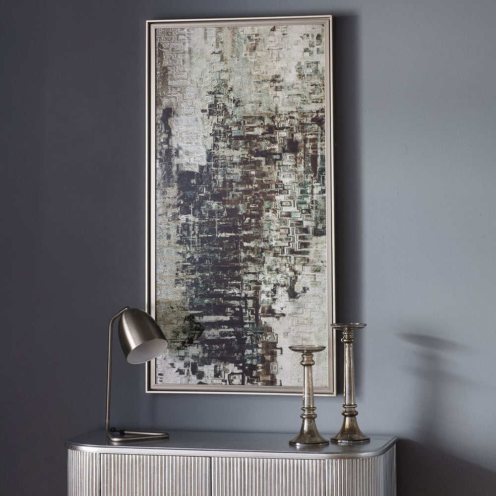 Gallery Interiors Vapour Abstract Framed Art Olivia's