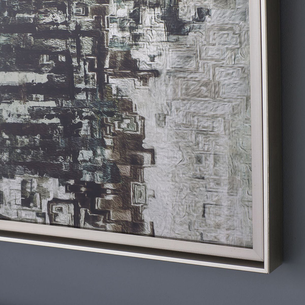 Gallery Interiors Vapour Abstract Framed Art Olivia's