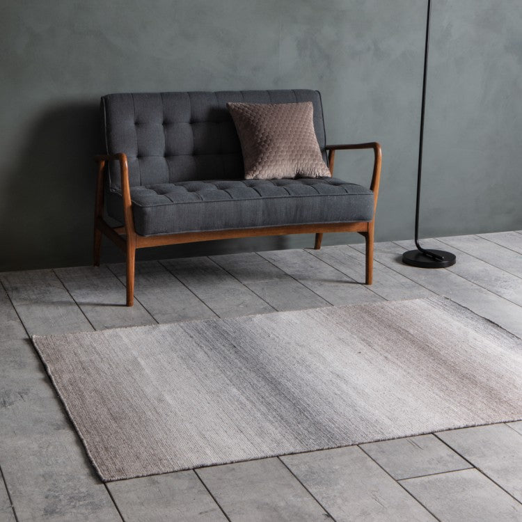 Gallery Ombre Textured Rug in Grey & Taupe-GalleryDirect-Olivia's