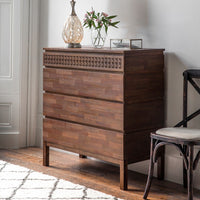 Gallery Interiors Boho Retreat 4 Drawer Chest