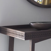 Gallery Interiors Boho Retreat Console Table