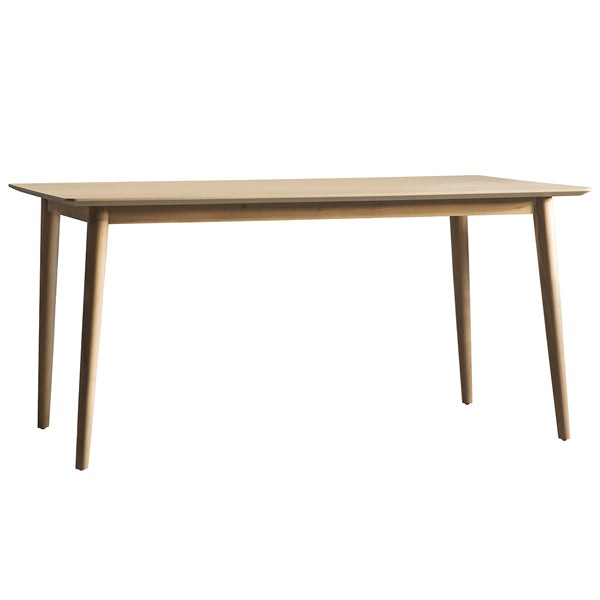 Milano 6 Seater Rectangular Dining Table - Oak GalleryDS 6