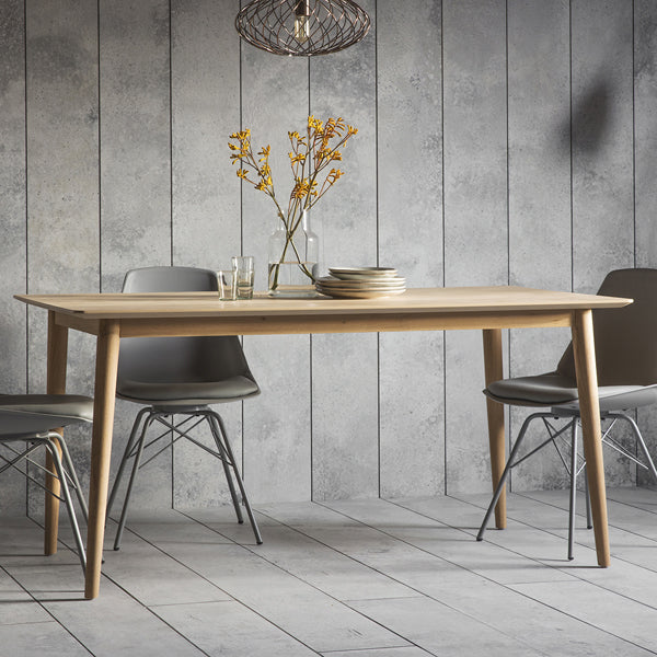  GalleryDS-Gallery Interiors Milano 6 Seater Dining Table-Light Wood 13 