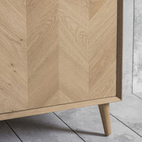 Gallery Interiors Milano 2 Door/ 3 Drawer Sideboard