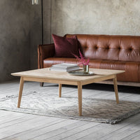 Gallery Interiors Milano Oak Scandi Coffee Table