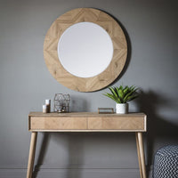 Gallery Interiors Milano Round Mirror