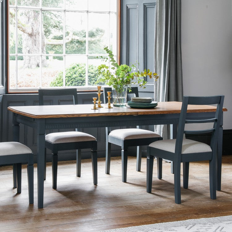 Gallery Bronte Extendable Dining Table in Storm Blue-GalleryDirect-Olivia's