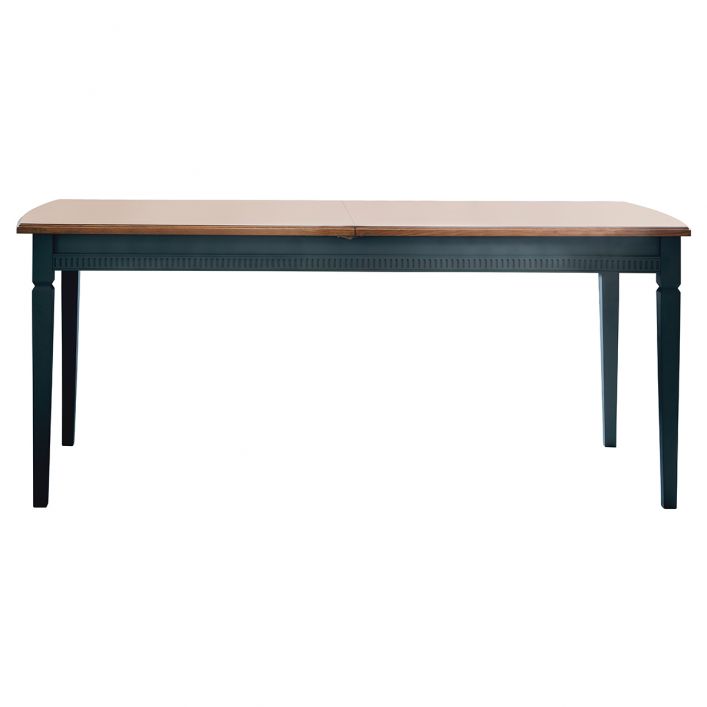 Gallery Interiors Bronte 8-10 Seater Extendable Dining Table in Storm Blue