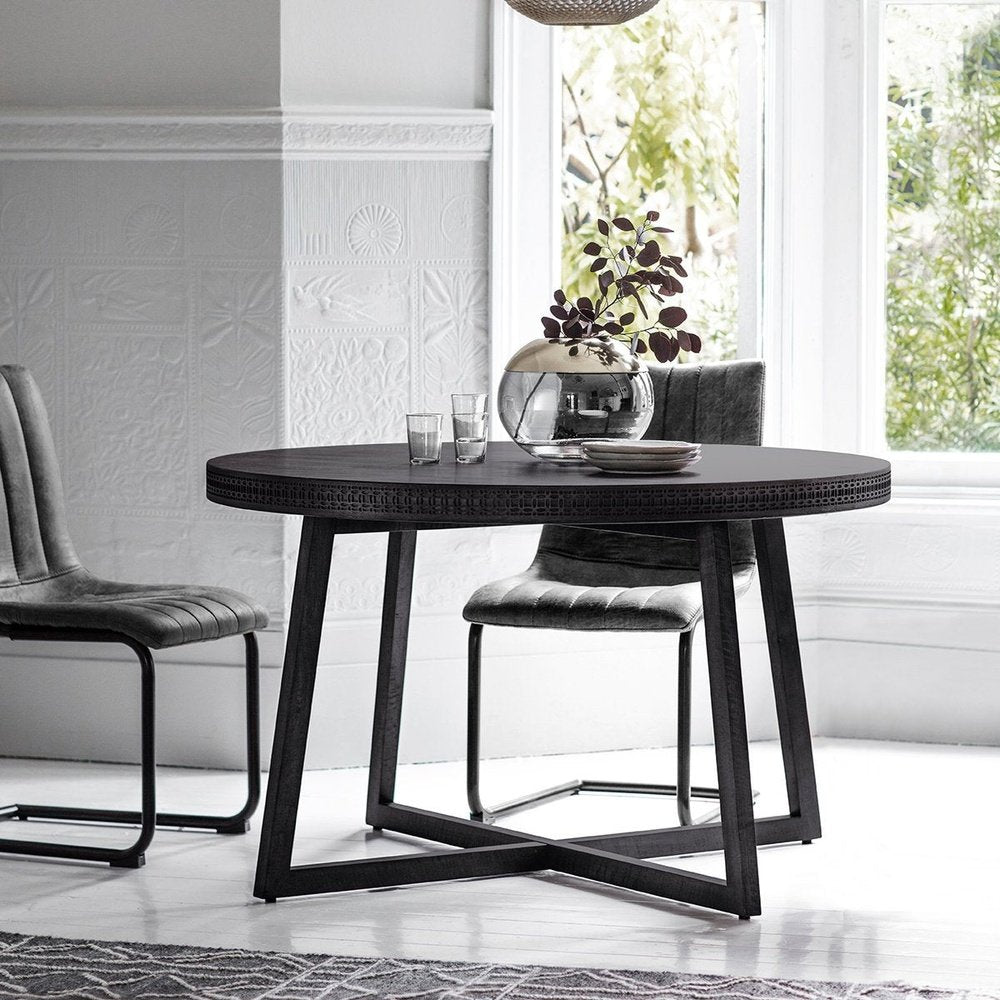 Gallery Boho Boutique Round Dining Table-GalleryDirect-Olivia's 