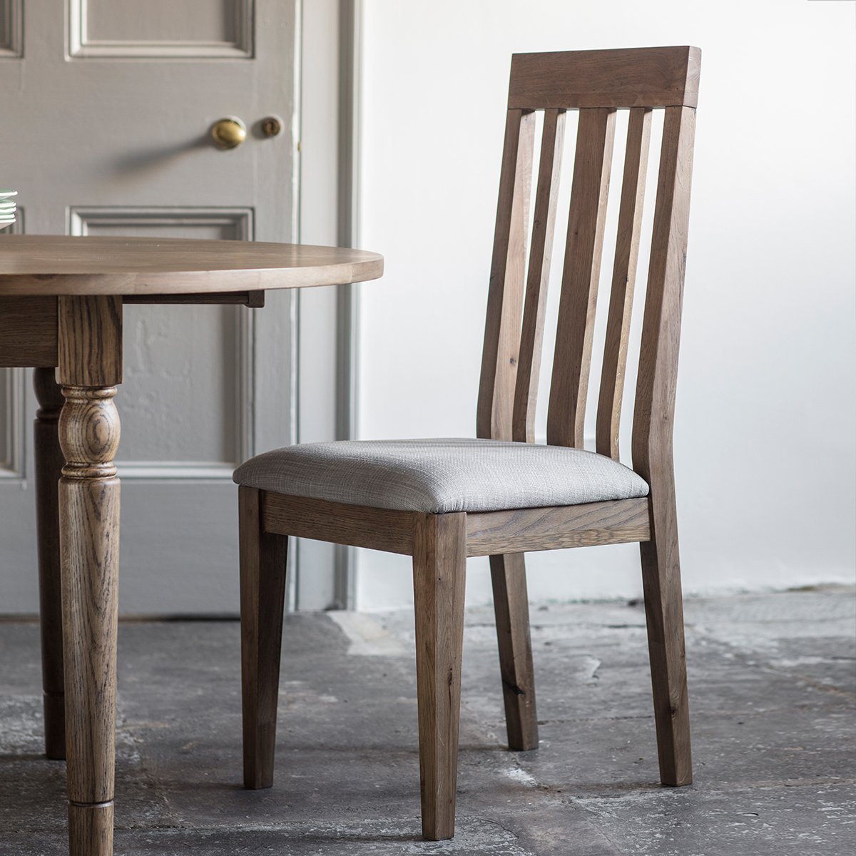 Gallery Cookham Dining Chair in Oak-GalleryDirect-Olivia's 