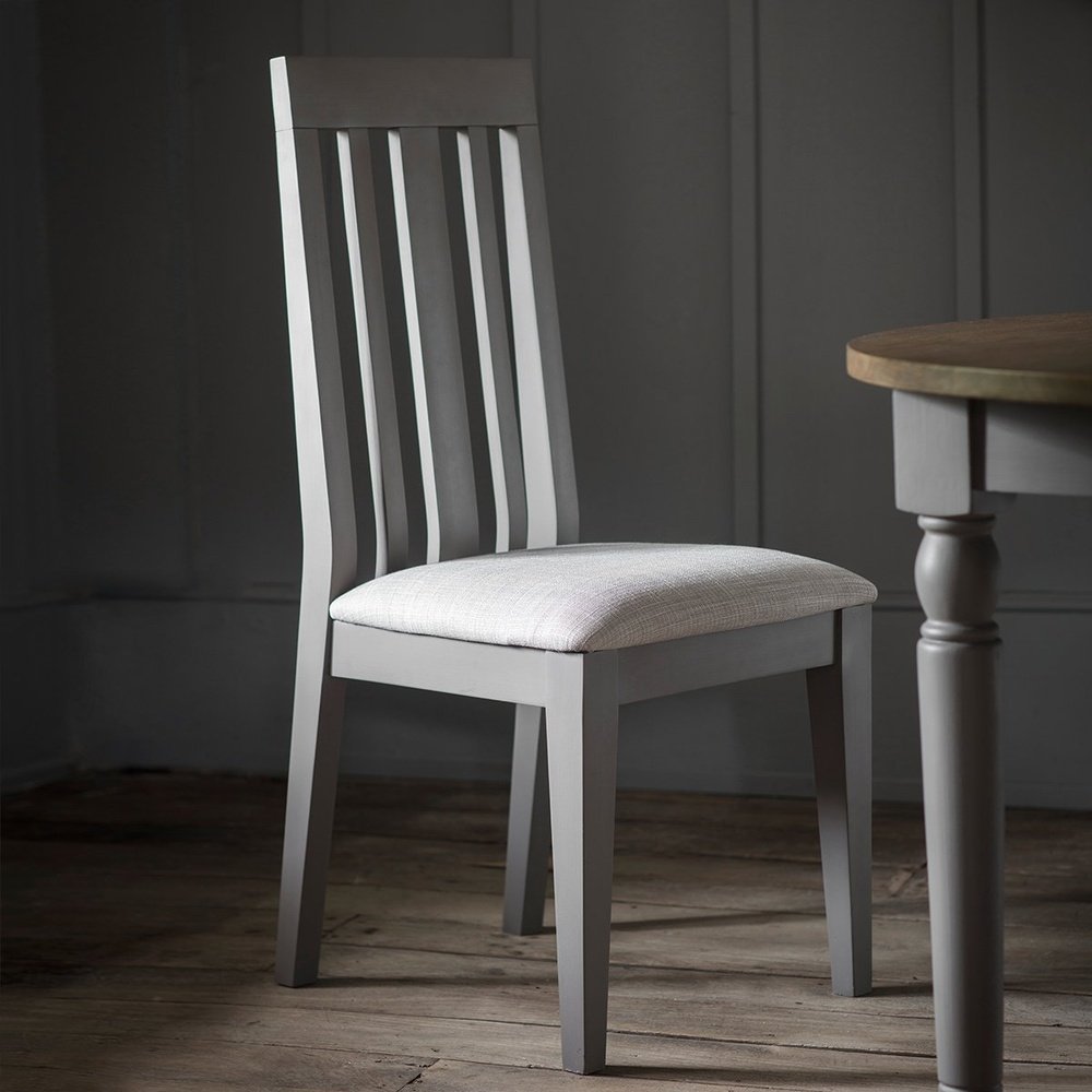 Gallery Cookham Dining Chair in Grey-GalleryDirect-Olivia's