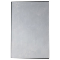 Gallery Interiors Hurston Wall Mirror Black