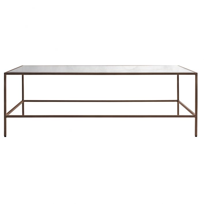 Gallery Interiors Rothbury Coffee Table in Bronze