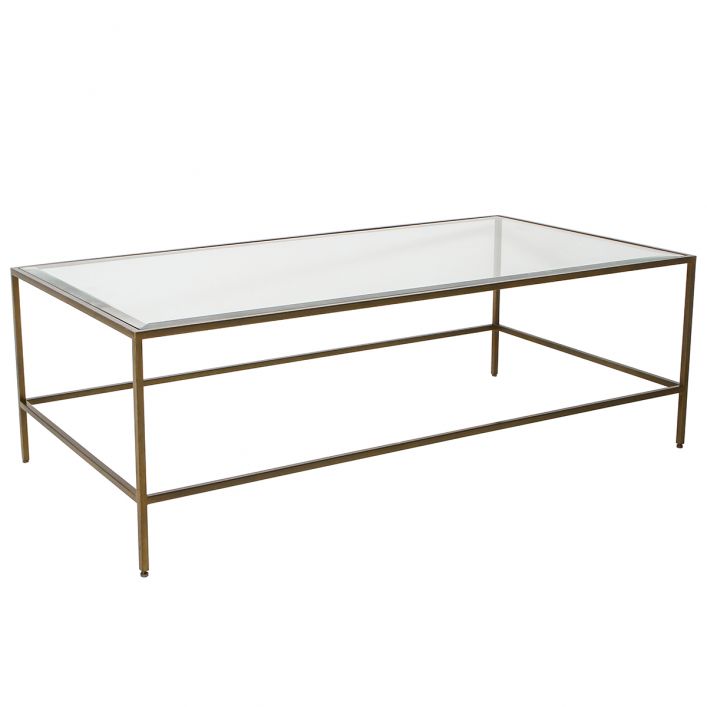 Gallery Interiors Rothbury Coffee Table in Bronze