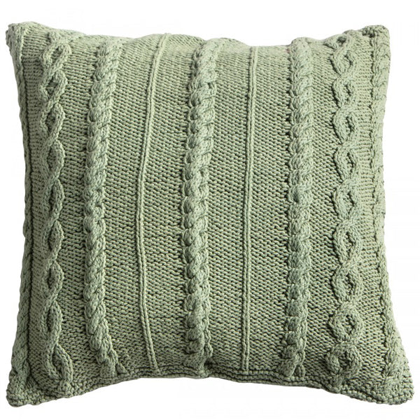  GalleryDirect-Gallery Interiors Walton Cable Knit Cushion- 25 