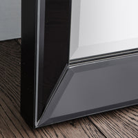 Gallery Interiors Luna Leaner Mirror in Black