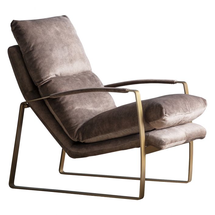 Gallery Interiors Fabien Mineral Occasional Chair