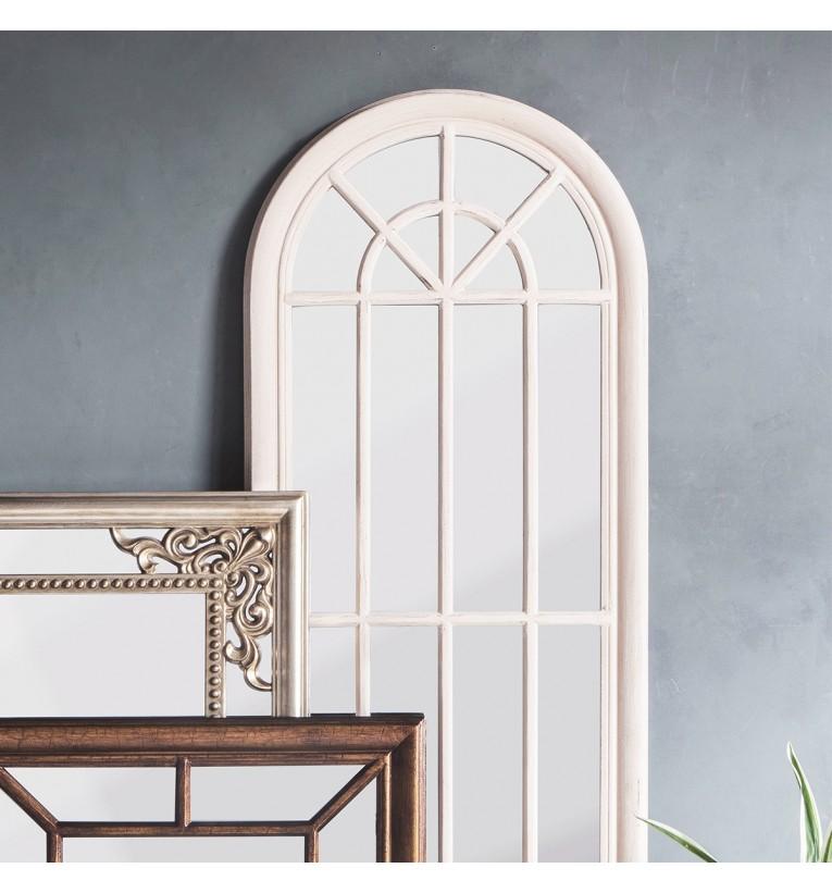 Gallery Curtis Arched Window Pane Mirror-GalleryDirect-Olivia's