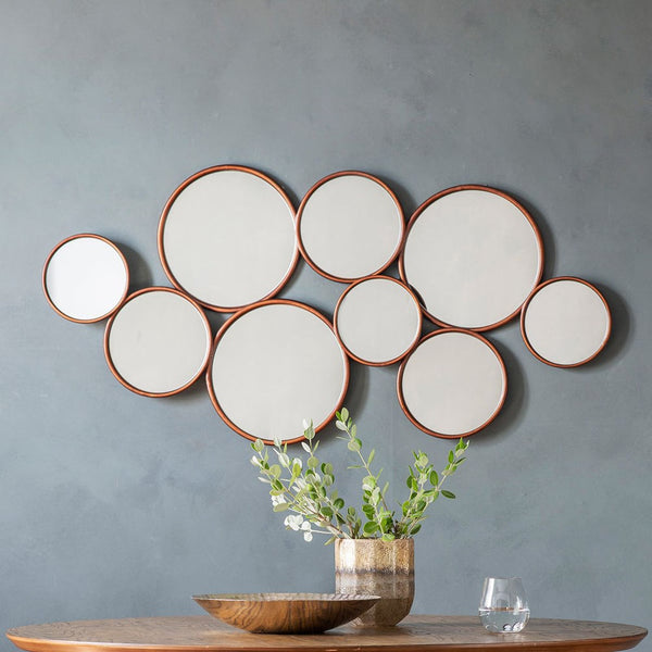 Gallery Interiors Kempsford Mirror in Copper – Olivia's
