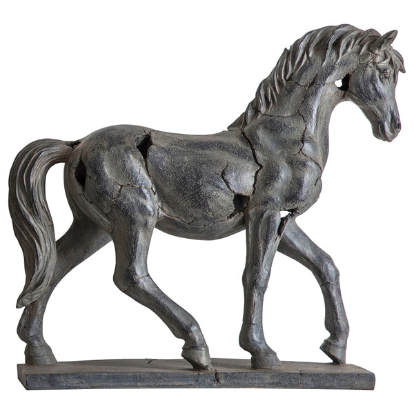 Tamir Antique Horse Statue | Outlet Olivia's 1