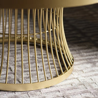 Gallery Interiors Pickford Coffee Table in Champagne