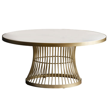 Gallery Interiors Pickford Coffee Table in Champagne