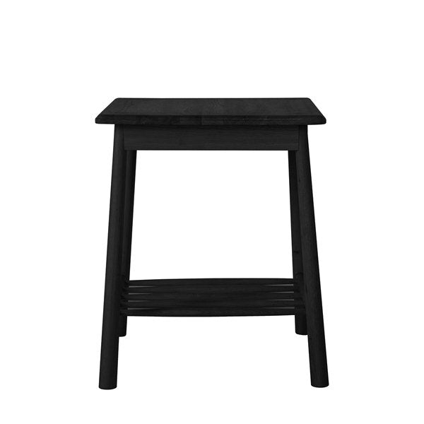 Gallery Interiors Wycombe Side Table Black