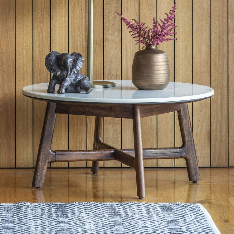 Gallery Direct Barcelona Round Coffee Table