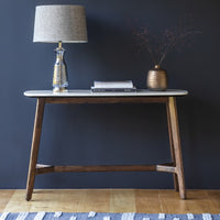 Gallery Interiors Barcelona Console Table with Marble Top