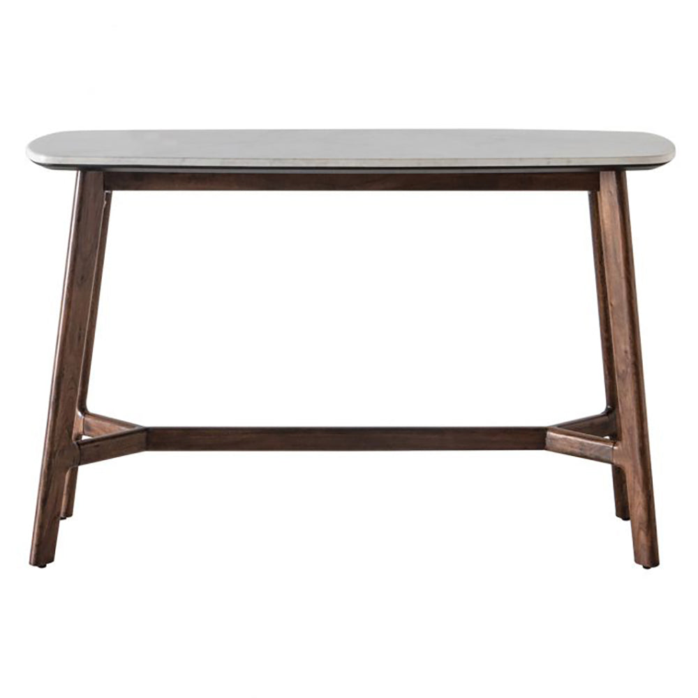 Gallery Interiors Barcelona Console Table with Marble Top