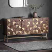 Gallery Interiors Tate 3 door Sideboard