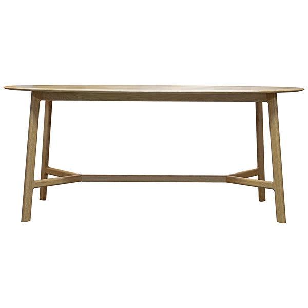 Gallery Interiors Madrid Oval 6 Seater Dining Table