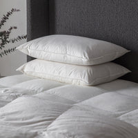 Gallery Interiors Simply Sleep White Goose Feather & Down Pillow