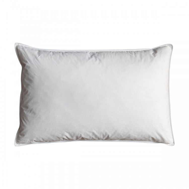 Gallery Interiors Simply Sleep White Goose Feather & Down Pillow